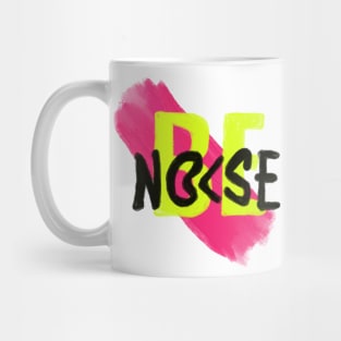 be noise text bruh handlettering Mug